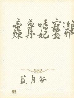 帝尊嗜宠:绝色炼丹妃墨邪宸
