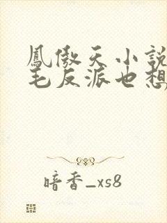 凤傲天小说里黄毛反派也想要幸福小说封面