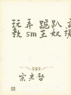 玩弄 跪趴 调教 sm主奴视频封面