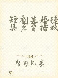 短剧先婚后爱全集免费播放