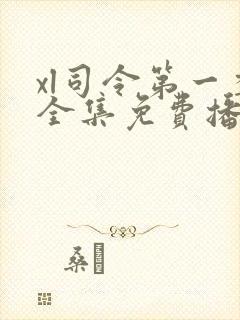 xl司令第一季全集免费播放在线观看