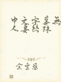 中文字幕无乱码人妻丝袜