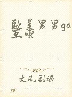 欧美男男gay互吃封面