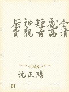 厨神短剧全集免费观看高清版封面