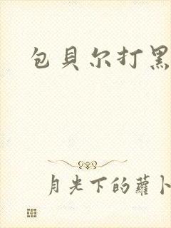 包贝尔打黑电影