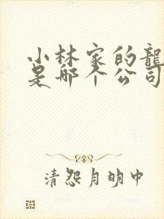 小林家的龙女仆是哪个公司出品的封面