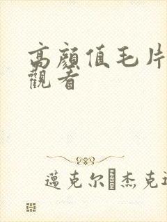 高颜值毛片在线观看