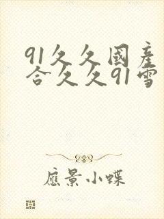 91久久国产综合久久91雪峰