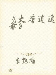《大唐逍遥驸马爷》封面