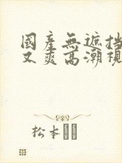 国产无遮挡又黄又爽高潮视频