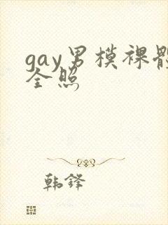 gay男模裸体全照