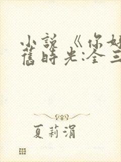 小说 《你好,旧时光:全三册》封面