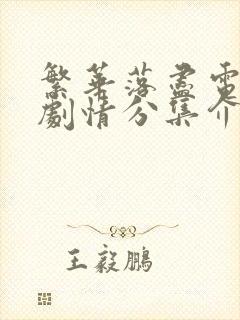 繁华落尽电视剧剧情分集介绍