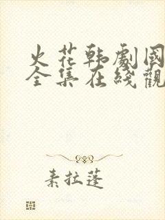 火花韩剧国语版全集在线观看免费