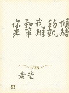 你和我的倾城时光宁维凯结局是什么