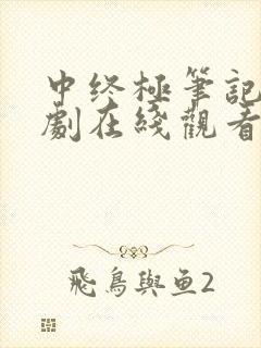 中终极笔记电视剧在线观看完整免费高清