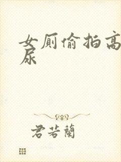 女厕偷拍高清尿尿