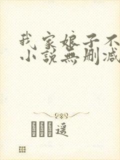 我家娘子不对劲小说无删减版
