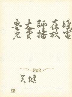 鲁大师在线高清免费播放电影封面