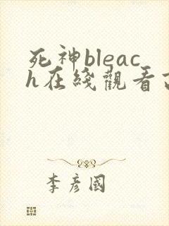 死神bleach在线观看高清完整版免费