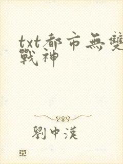 txt都市无双战神