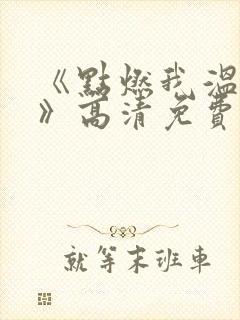 《点燃我温暖你》高清免费观看完整
