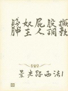 贱奴屁股撅高打肿主人调教封面