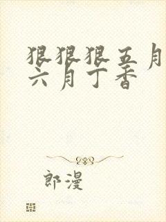 狠狠狠五月婷婷六月丁香封面