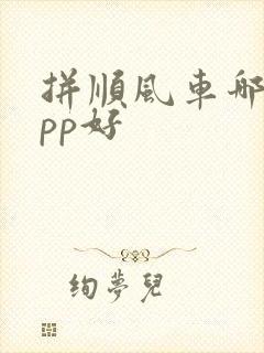 拼顺风车哪个app好