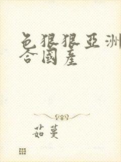 色狠狠亚洲爱综合国产