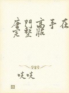 唐门高手在异世完整版
