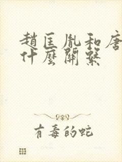 赵匡胤和唐朝有什么关系