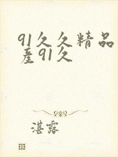 91久久精品国产91久