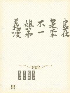 义姐不是良女动漫第一季在线观看封面