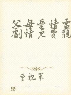 父母爱情电视剧剧情免费观看完整版