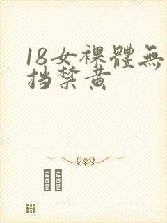 18女裸体无遮挡禁黄封面