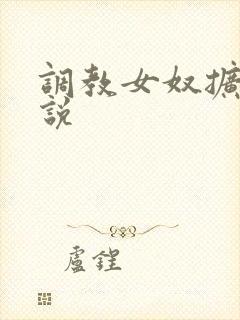 调教女奴扩张小说