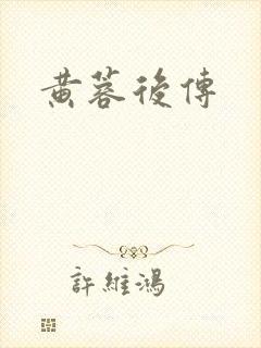 黄蓉后传封面