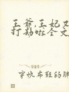 王爷,王妃又去打劫啦全文免费下载