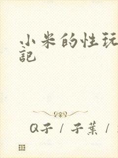 小米的性玩具日记