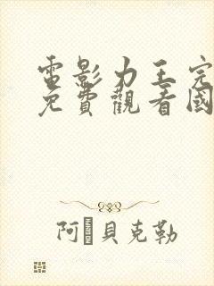 电影力王完整版免费观看国语版