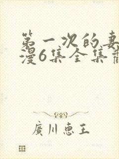 第一次的妻子动漫6集全集观看免费封面