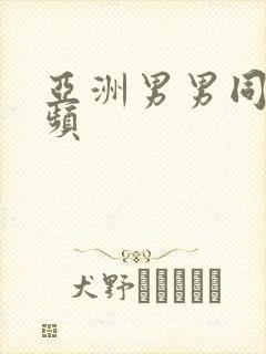 亚洲男男同性视频
