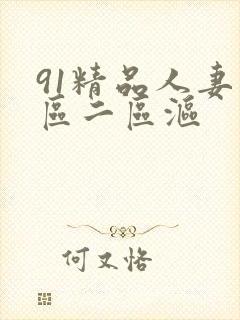 91精品人妻一区二区沤