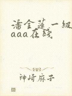 潘金莲一级淫片aaa在线