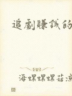追剧赚钱的软件