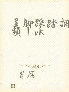 美脚踩踏调教视频丨vk