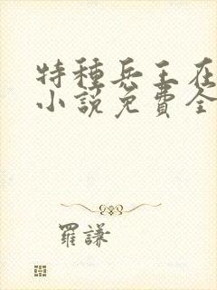 特种兵王在山村小说免费全文阅读封面