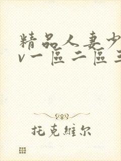 精品人妻少妇av一区二区三区