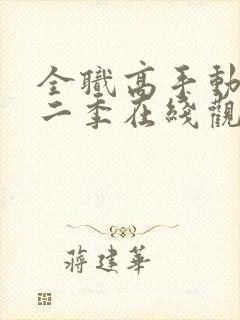 全职高手动漫第二季在线观看免费